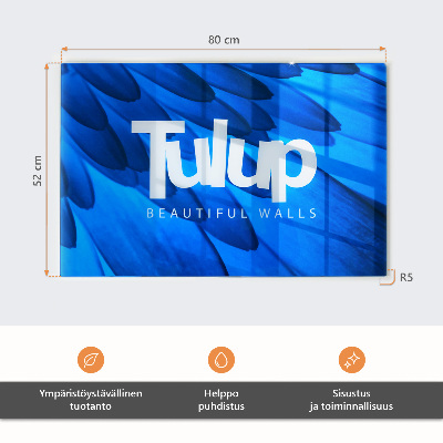 Planche à découper verre Plage tropicale avec palmiers