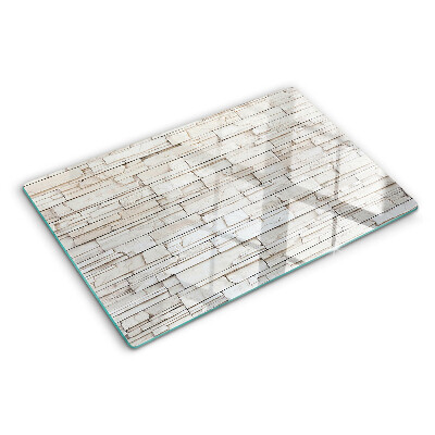Planche à découper en verre pierre d'ardoise