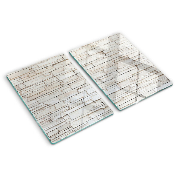 Planche à découper en verre pierre d'ardoise