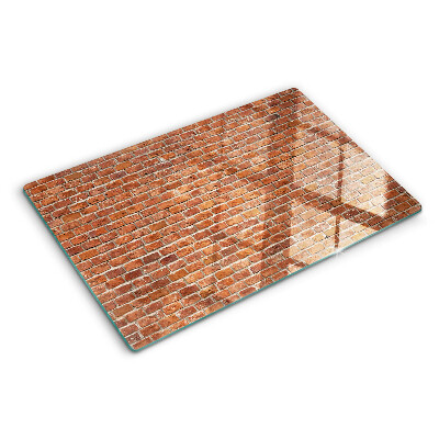 Planche à découper en verre Mur de briques
