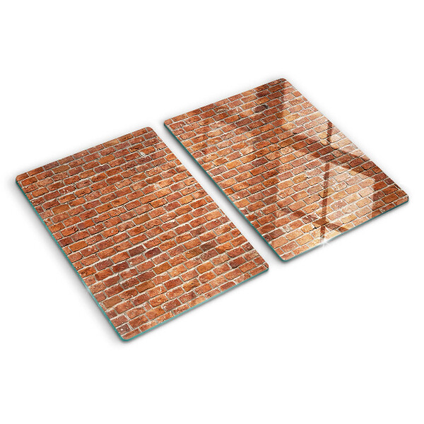 Planche à découper en verre Mur de briques