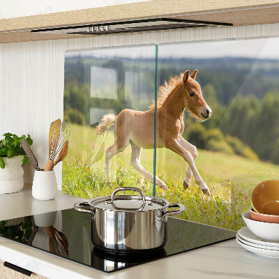 Planche à découper verre Poulain dans le pré