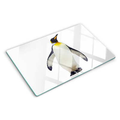 Planche à découper en verre Pingouin sur la glace