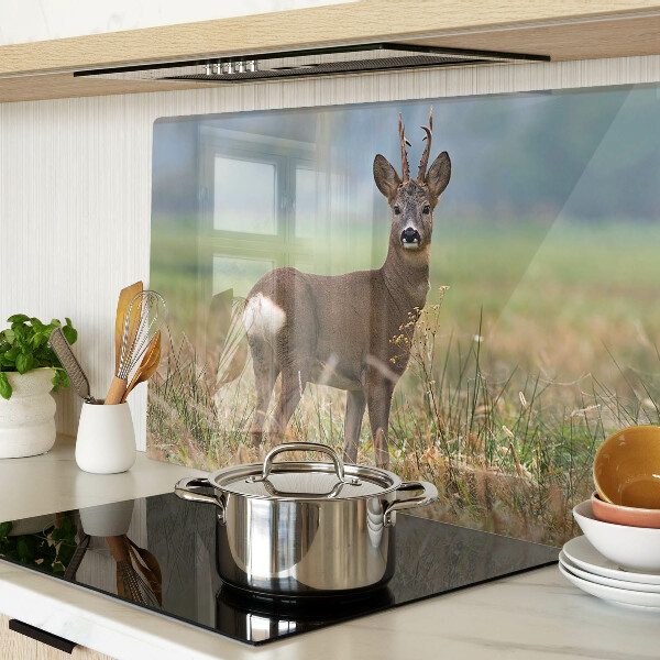 Planche à découper verre Chevreuil dans son habitat naturel