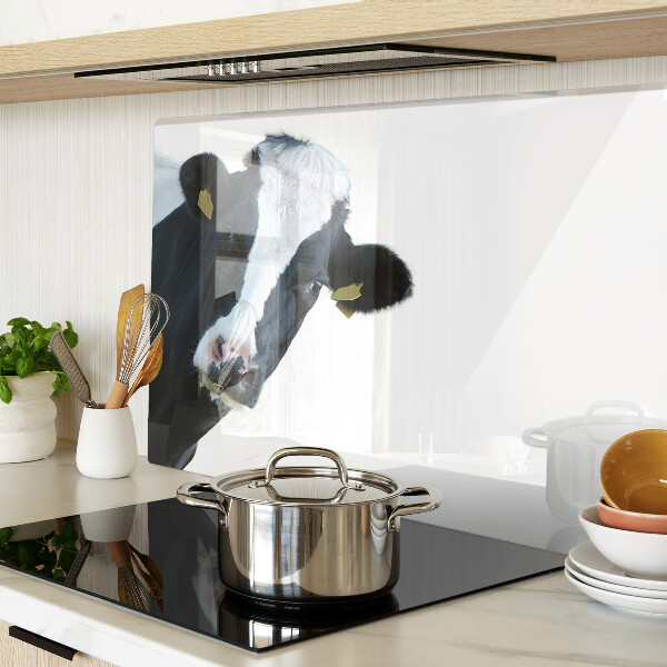 Planche à découper verre Vache intéressante