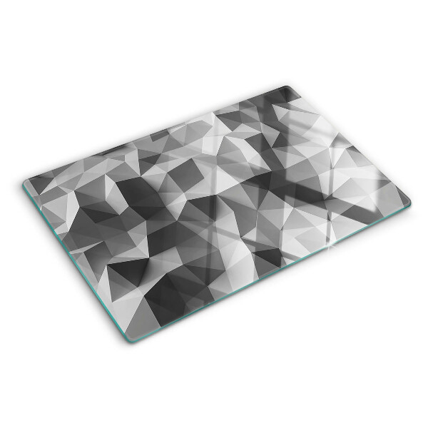 Planche à découper en verre Motif géométrique abstrait