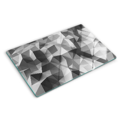 Planche à découper en verre Motif géométrique abstrait