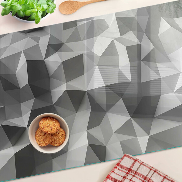Planche à découper en verre Motif géométrique abstrait