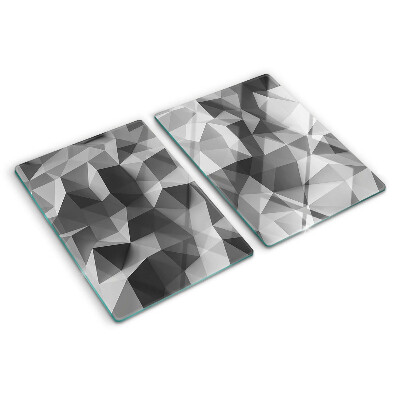 Planche à découper en verre Motif géométrique abstrait