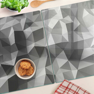 Planche à découper en verre Motif géométrique abstrait