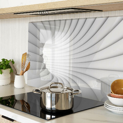 Planche à découper verre Intérieur en spirale