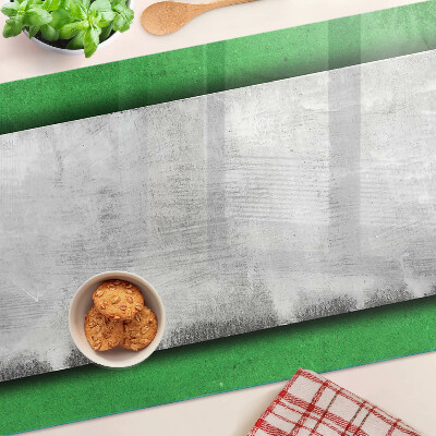Planche à découper en verre Lignes vertes et grises