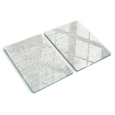 Planche à découper verre Motif texturé dans des tons de gris