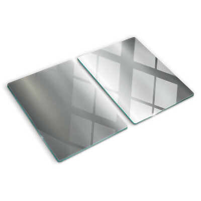 Planche à découper en verre Maille en losange
