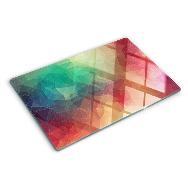 Planche à découper verre Motif géométrique abstrait