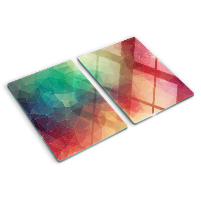 Planche à découper verre Motif géométrique abstrait