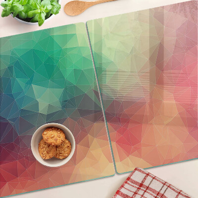 Planche à découper verre Motif géométrique abstrait