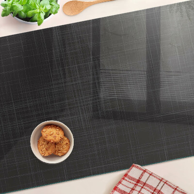 Planche à découper en verre Géométrie des lignes et des ombres
