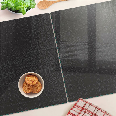 Planche à découper en verre Géométrie des lignes et des ombres