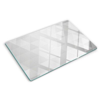 Planche à découper verre Motifs géométriques dans les tons de gris