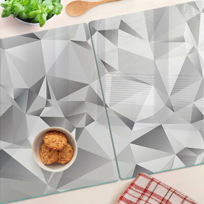 Planche à découper verre Motif en losange