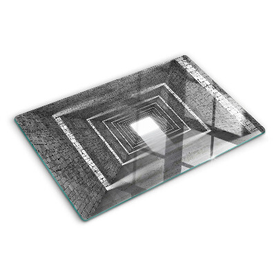 Planche à découper verre L'illusion de profondeur dans l'architecture