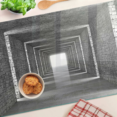Planche à découper verre L'illusion de profondeur dans l'architecture