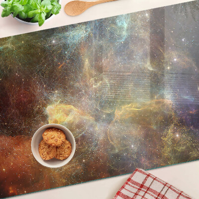 Planche à découper en verre Paysage galactique cosmique