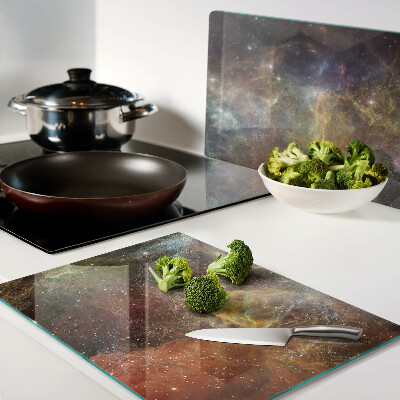Planche à découper en verre Paysage galactique cosmique