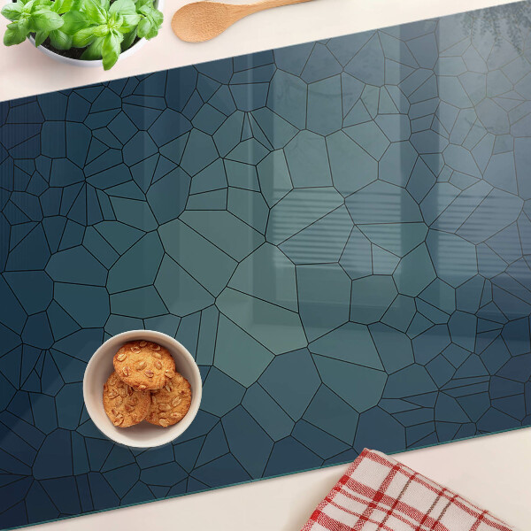 Planche à découper en verre Motif mosaïque