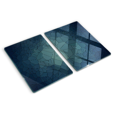 Planche à découper en verre Motif mosaïque