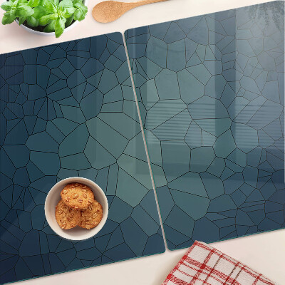 Planche à découper en verre Motif mosaïque
