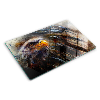 Planche à découper verre Aigle en mouvement