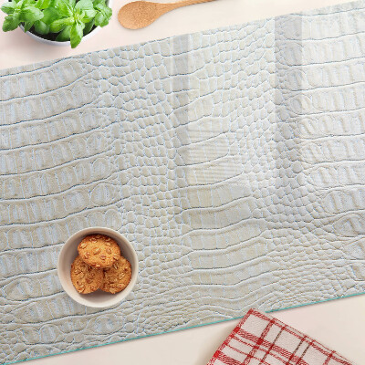 Planche à découper en verre Motif peau de crocodile