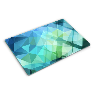 Planche à découper verre Motif abstrait géométrique