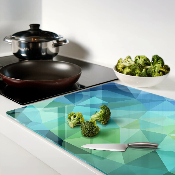 Planche à découper verre Motif abstrait géométrique