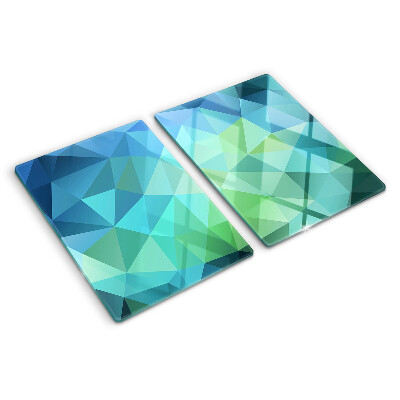 Planche à découper verre Motif abstrait géométrique