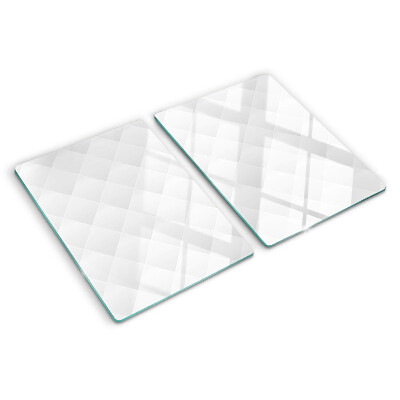 Planche à découper en verre Motif en losange