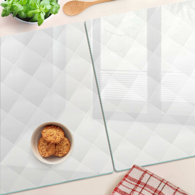 Planche à découper en verre Motif en losange