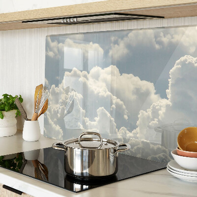 Planche à découper en verre Nuages dans le ciel