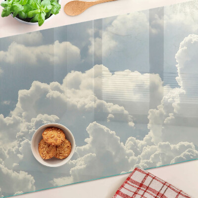 Planche à découper en verre Nuages dans le ciel