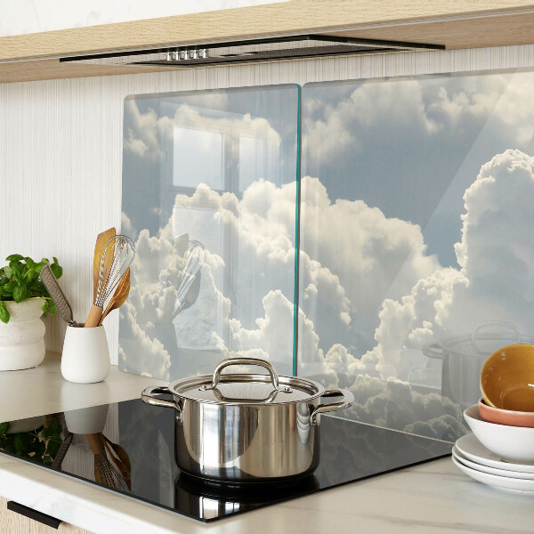 Planche à découper en verre Nuages dans le ciel