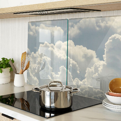 Planche à découper en verre Nuages dans le ciel
