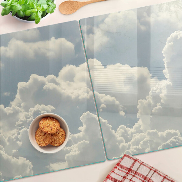 Planche à découper en verre Nuages dans le ciel