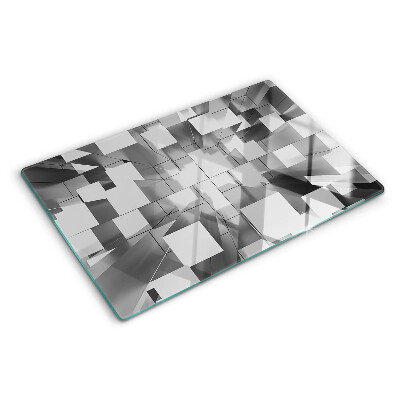Planche à découper en verre Formes géométriques abstraites