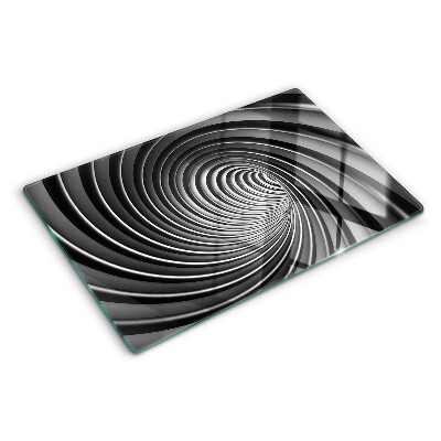 Planche à découper verre Motif en spirale tourbillonnante