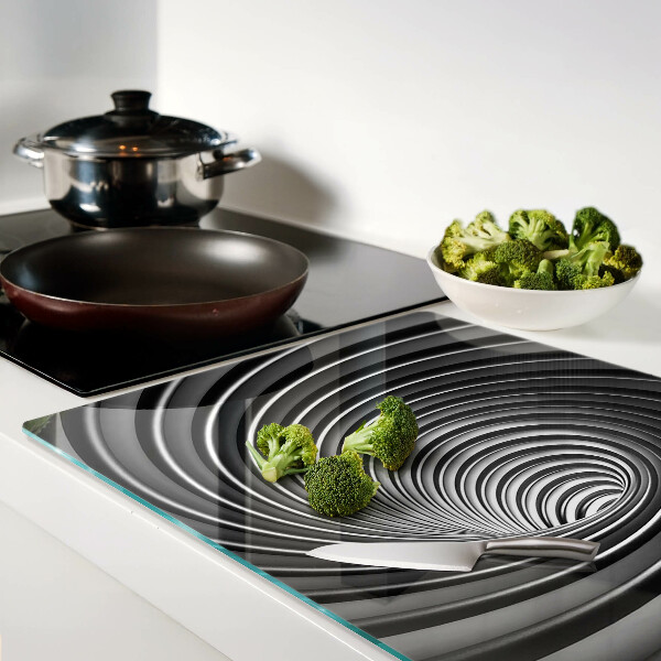 Planche à découper verre Motif en spirale tourbillonnante
