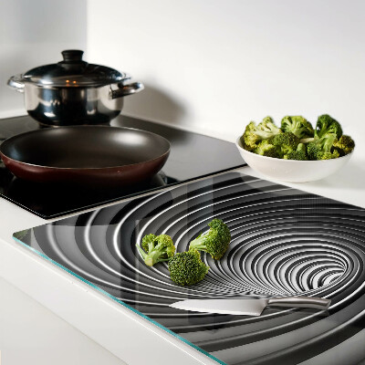 Planche à découper verre Motif en spirale tourbillonnante