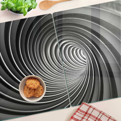 Planche à découper verre Motif en spirale tourbillonnante