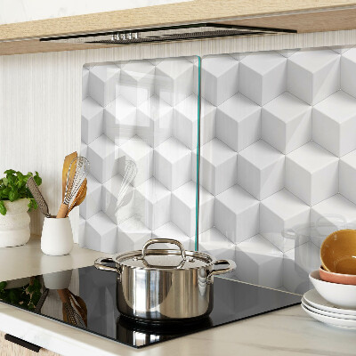 Planche à découper verre Motif hexagonal tridimensionnel